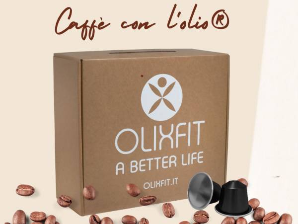 OLIXFIT NESP CAFFE' con OLIXINA® - 60 capsule NESPRESSO comp. mono conf. 
