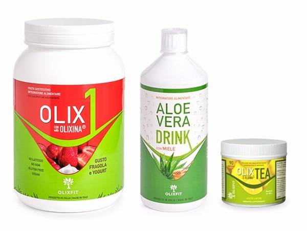Foto Colazione D.I.N. con Olix1 Yogurt Fragola Aloe Miele e Olixtea Limone