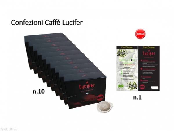 Foto BOX 10 Lucifer Cialde in carta di riso da 44 mm + OMAGGIO MENU'