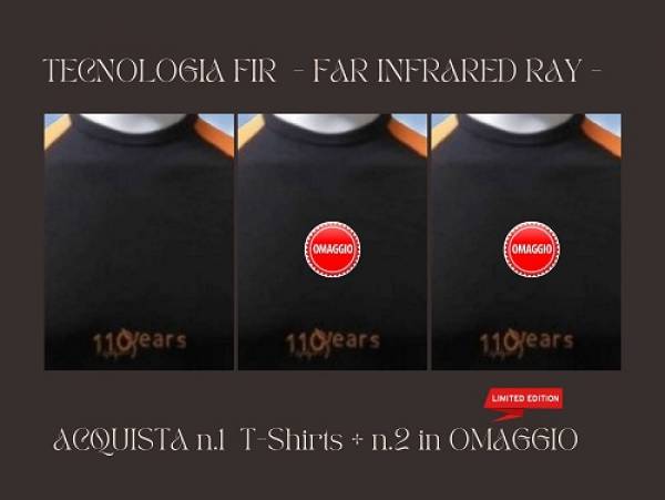 Foto SOTTOCOSTO - OMAGGIO n.2  T-SHIRT F.I.R con l'acquisto di n.1 T-Shirts UNISEX  Tg L/XL 